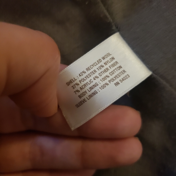 Old Navy Hooded Wool Coat Womens Small  - Picture 6 of 7